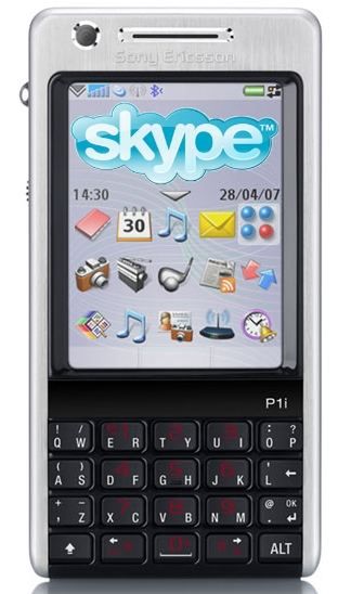 Skype w nowym Sony Ericssonie P1