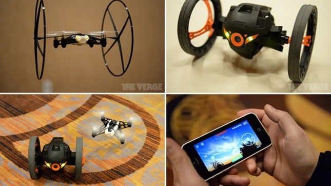 Parrot MiniDrone i Jumping Sumo – drony kontrolowane smartfonem 1
