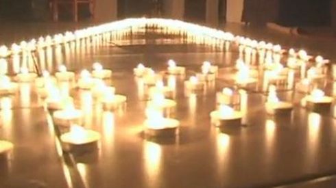 Trójwymiarowa iluzja ze świeczek (wideo) 1