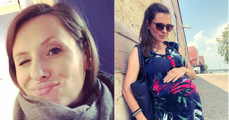 Ciężarna Anna Kerth POKAZAŁA BRZUSZEK. Już nie może doczekać się rozwiązania