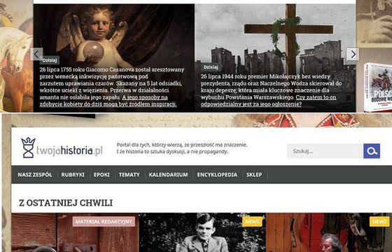 Znak pożegnał cały zespół CiekawostekHistorycznych.pl i TwojejHistorii.pl