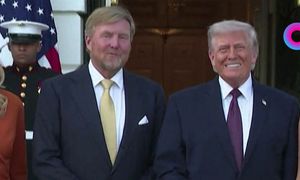 Tak Trump przywitał parę królewską z Holandii. Kontrowersyjna wizyta