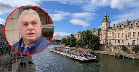 Orbán przyłapany w Paryżu. Do sieci trafiło nagranie