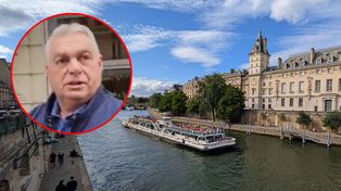 Orbán przyłapany w Paryżu. Do sieci trafiło nagranie