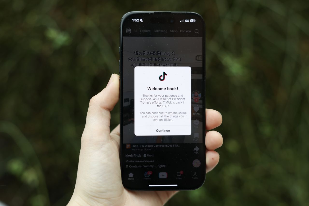 TikTok is back