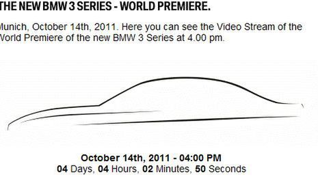 Nowe BMW Serii 3 -teaser