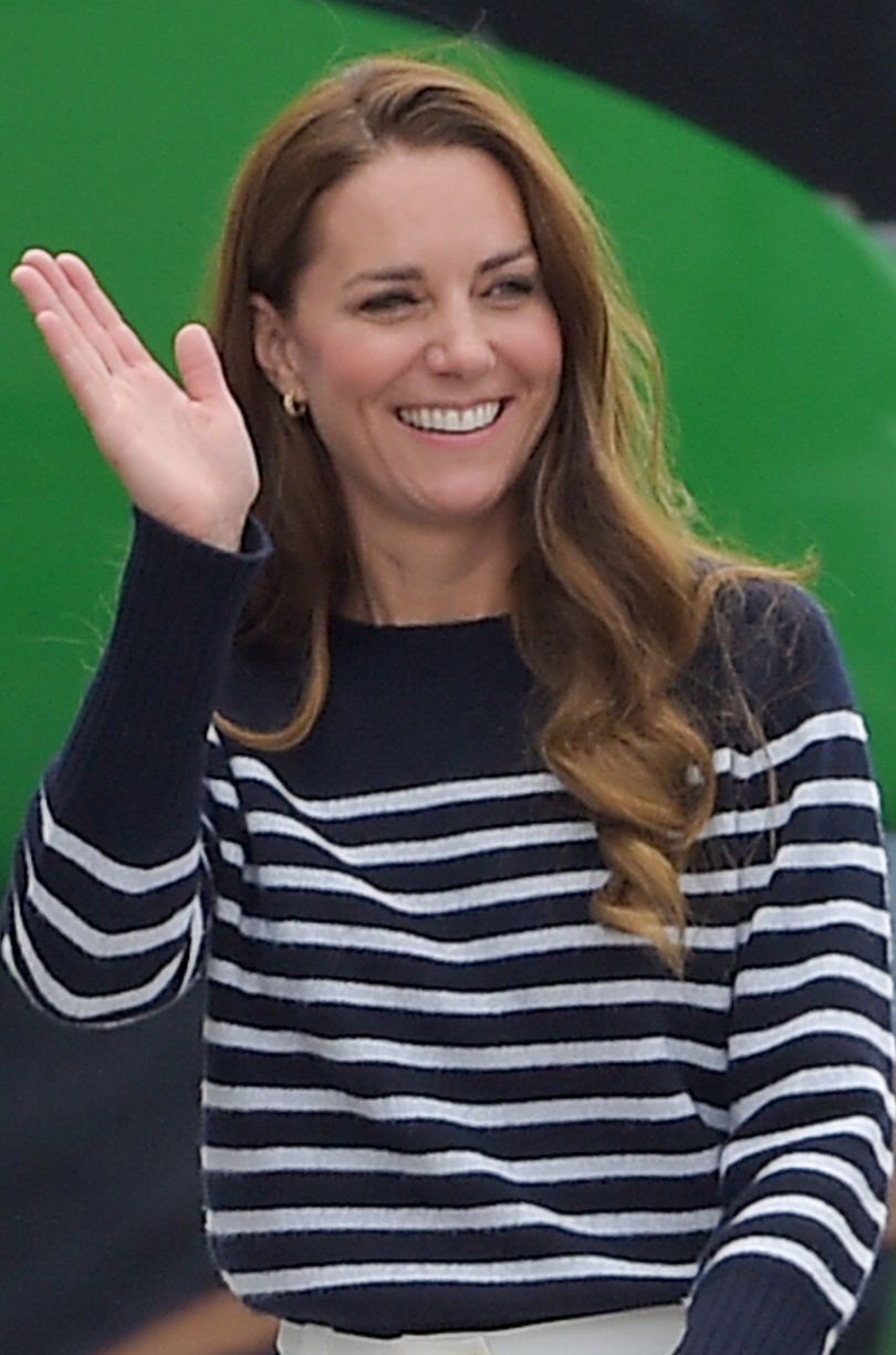 Kate Middleton na zawodach żeglarskich