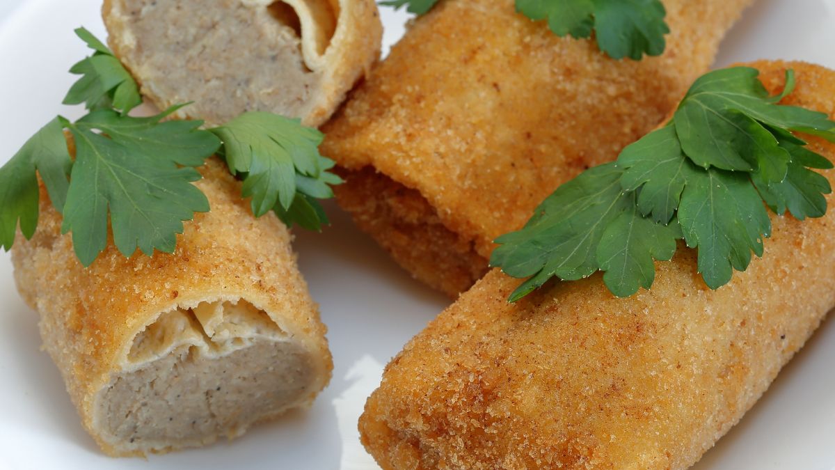 Szybkie krokiety bez smażenia naleśników 