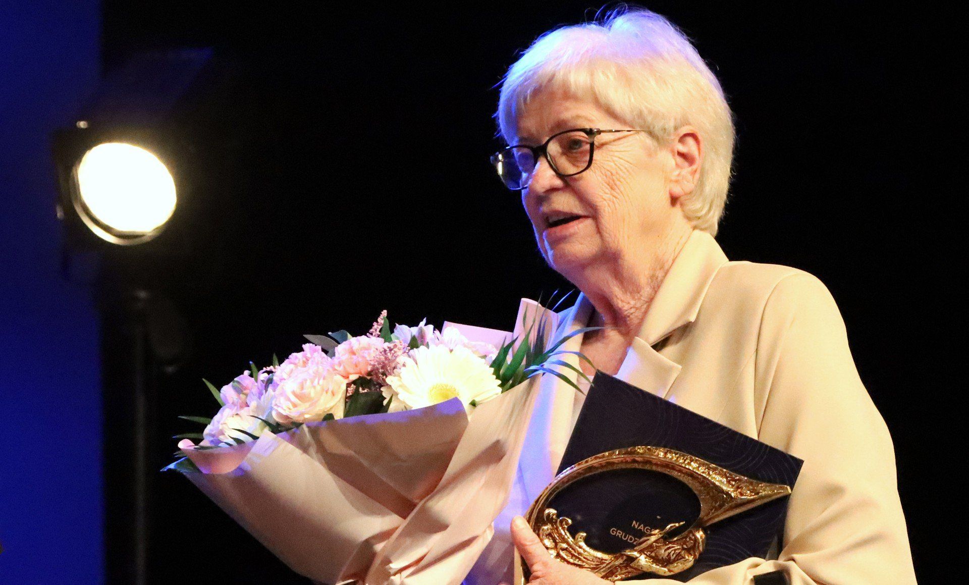 Gala Grudziądzkiego Flisaka odbyła się w CK Teatr. Na zdjęciu: Klara Stolp