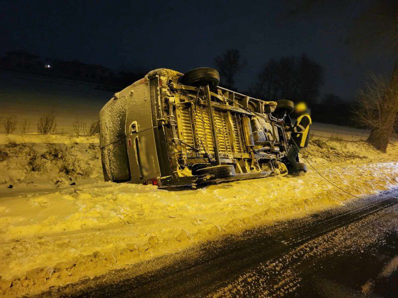 Warunki na drogach są fatalne. 