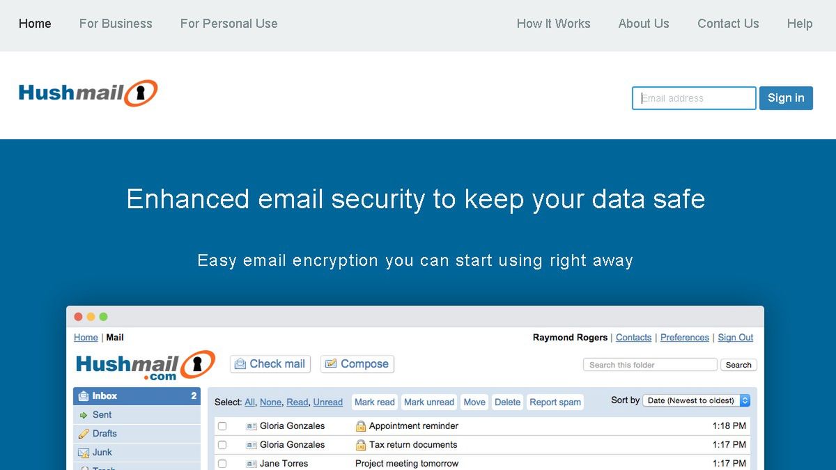Hushmail.com