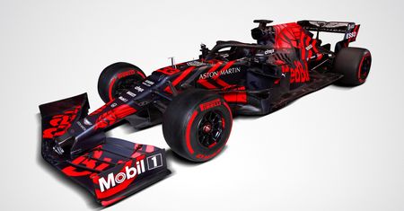 Pierwszy Red Bull-Honda zaprezentowany. Ciekawe barwy są jednorazowe
