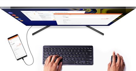 Ubuntu uruchomione na Galaxy Note 9 - oto Linux on DeX