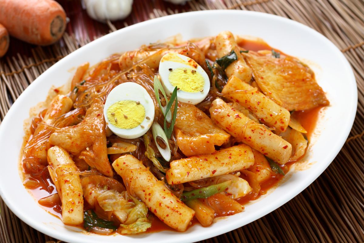 Tteokbokki  - Pyszności