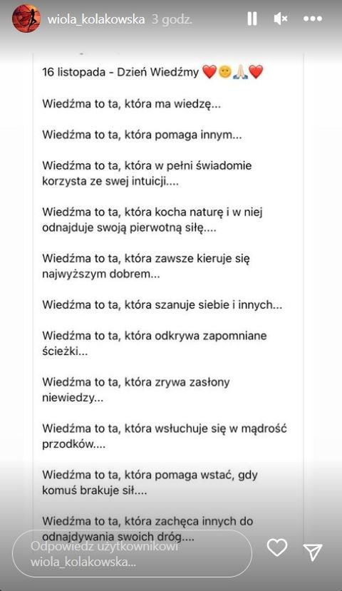 Viola Kołakowska obchodzi Dzień Wiedźmy. Spodziewalibyście się tego?