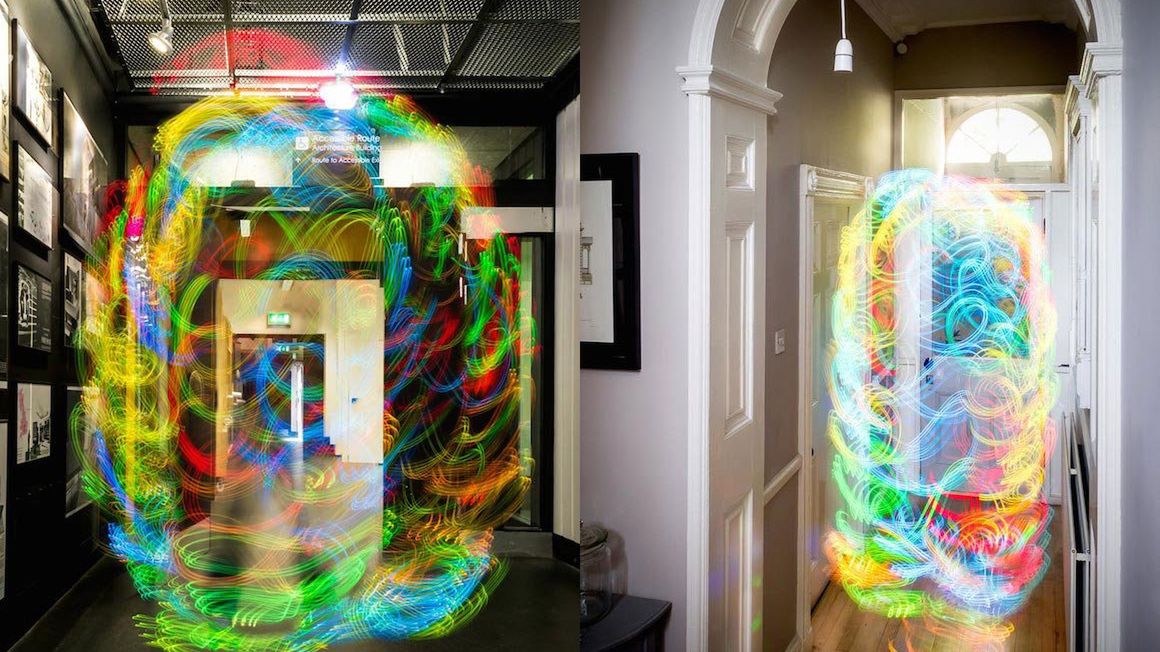 Sygnały Wi-Fi sfotografowane dzięki mobilnej aplikacji i długiej ekspozycji 1