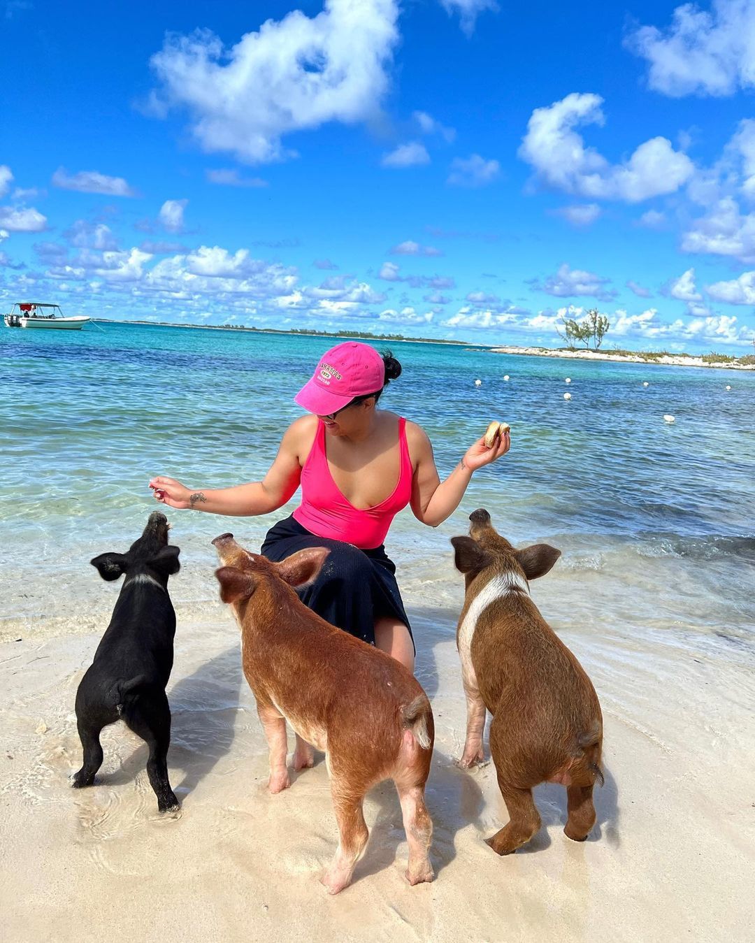 Patricia Kazadi na Bahamach