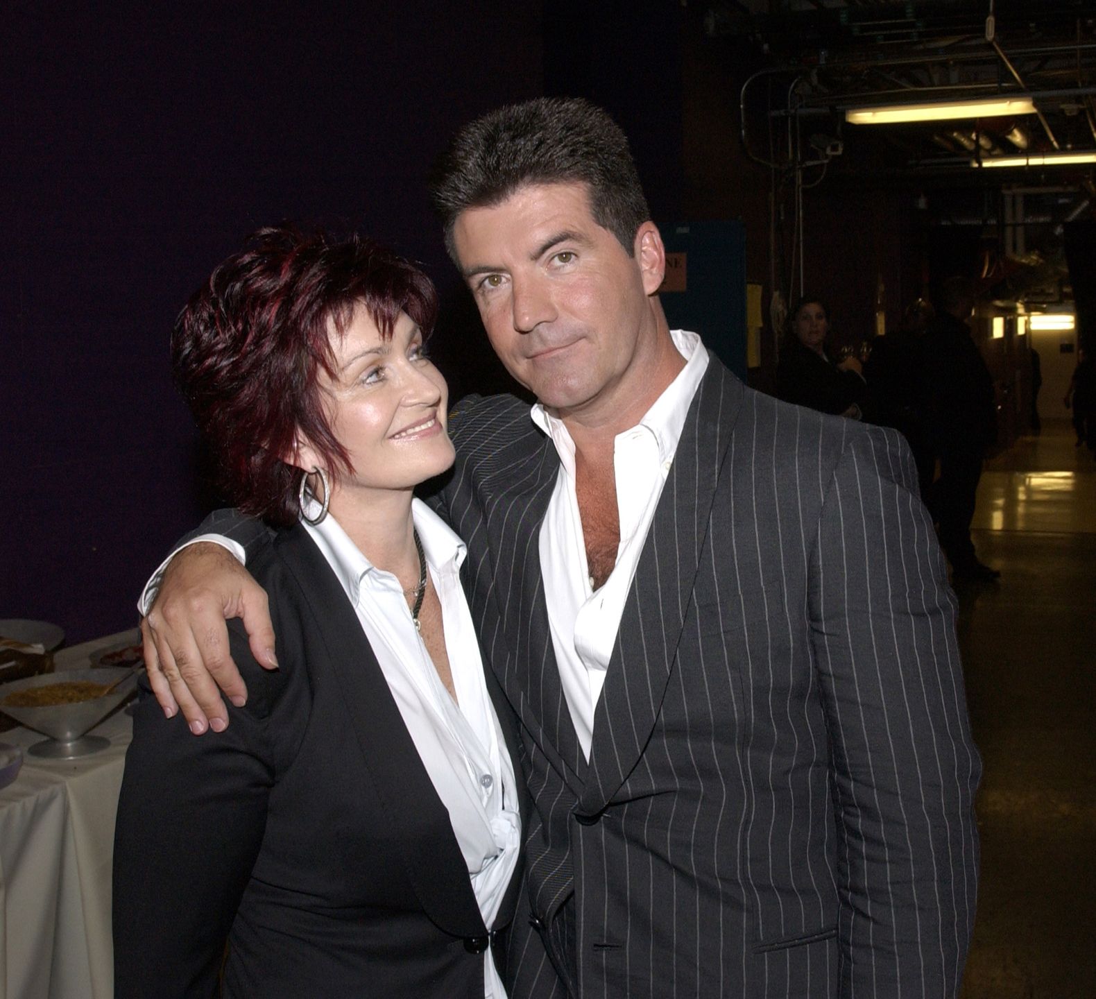 Sharon Osbourne i Simon Cowell 