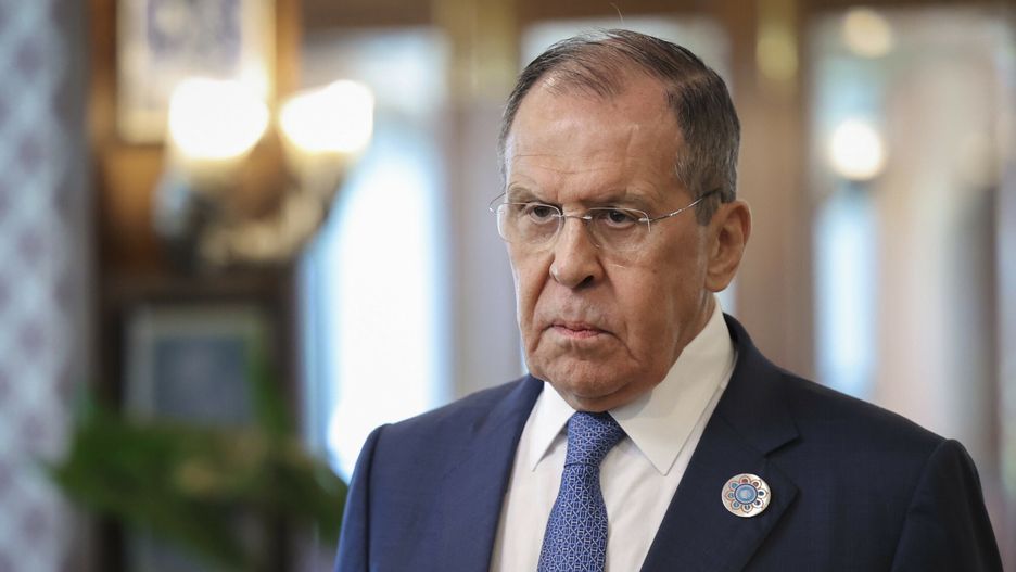 Temporary
In this handout photo released by Russian Foreign Ministry Press Service, Russian Foreign Minister Sergey Lavrov listens during a news conference on the sideline of Foreign ministers of the Shanghai Cooperation Organization meeting in India's tourist hotspot Goa, Friday, May 5, 2023. (Russian Foreign Ministry Press Service via AP)