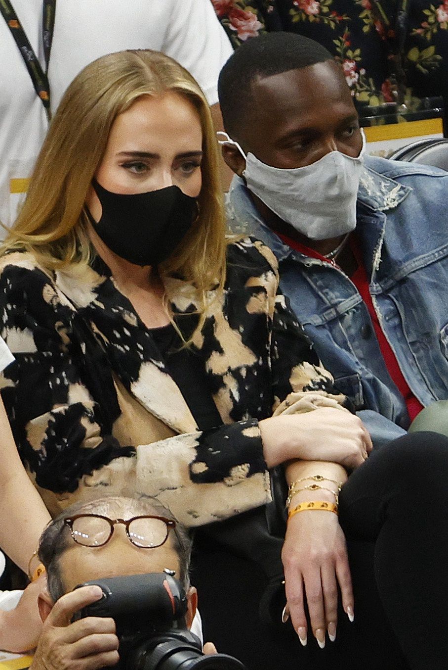 Adele na meczu z tajemniczym mężczyzną. To Rich Paul, znany agent gwiazd 