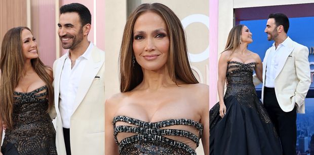 Wydekoltowana Jennifer Lopez po raz kolejny posyła zalotne spojrzenia w kierunku Bretta Goldsteina. Pasują do siebie? (ZDJĘCIA)