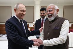 Putin znów szokuje. Tak wpisał się podczas wizyty w Indiach