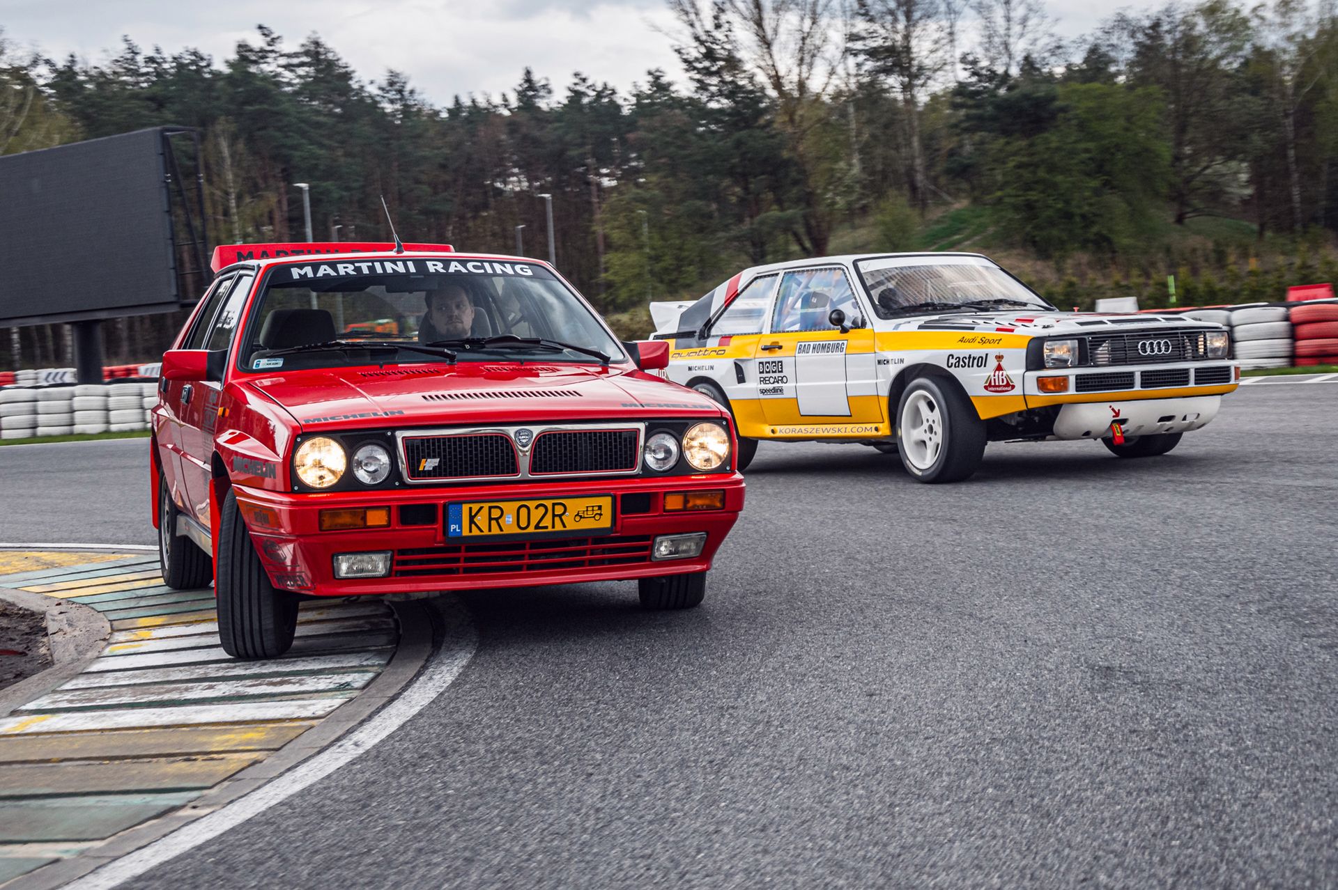 Audi quattro vs Lancia Delta HF Integrale