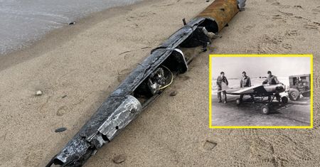 Niezwykłe odkrycie na plaży. Znaleźli dron sprzed 70 lat!