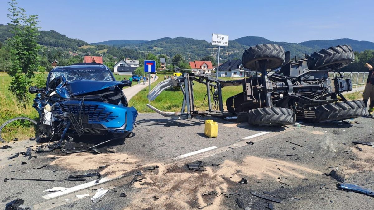 W szpitalu zmarł 18-letni traktorzysta