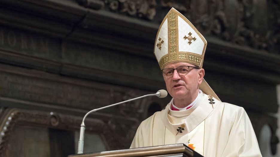 Wielka Sobota - ?wi?cenie pokarm�w i liturgie
30.03.2024 Gdansk Oliwa Katedra Wielka Sobota Wigilia Paschalna z udzialem arcybiskupa Tadeusza Wojdy metropolita gdanskiego
Fot. Wojciech Strozyk/REPORTER
N/z: Tadeusz Wojda
Wojciech Strozyk/REPORTER