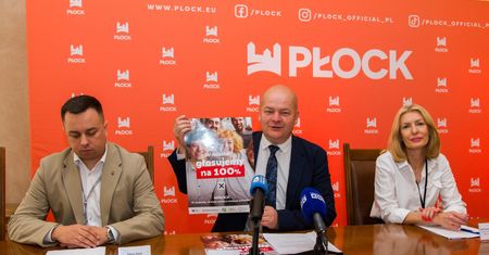 Głosujemy na 100%. Płock dołączył do kampanii profrekwencyjnej