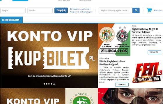 KupBilet.pl zaczyna współpracę z Grupą Onet, serwis w nowej wersji