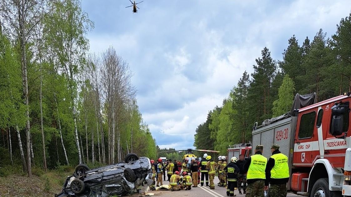 "Kurier" uciekał przed Strażą Graniczną. Doprowadził do tragedii