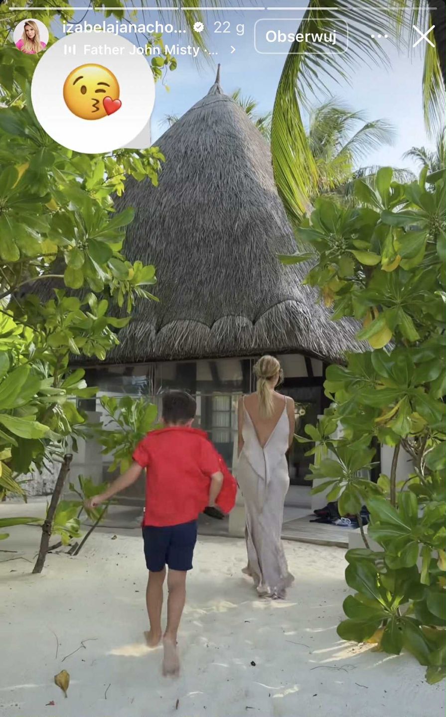 Izabela Janachowska zachwyciła w "slip dress" 