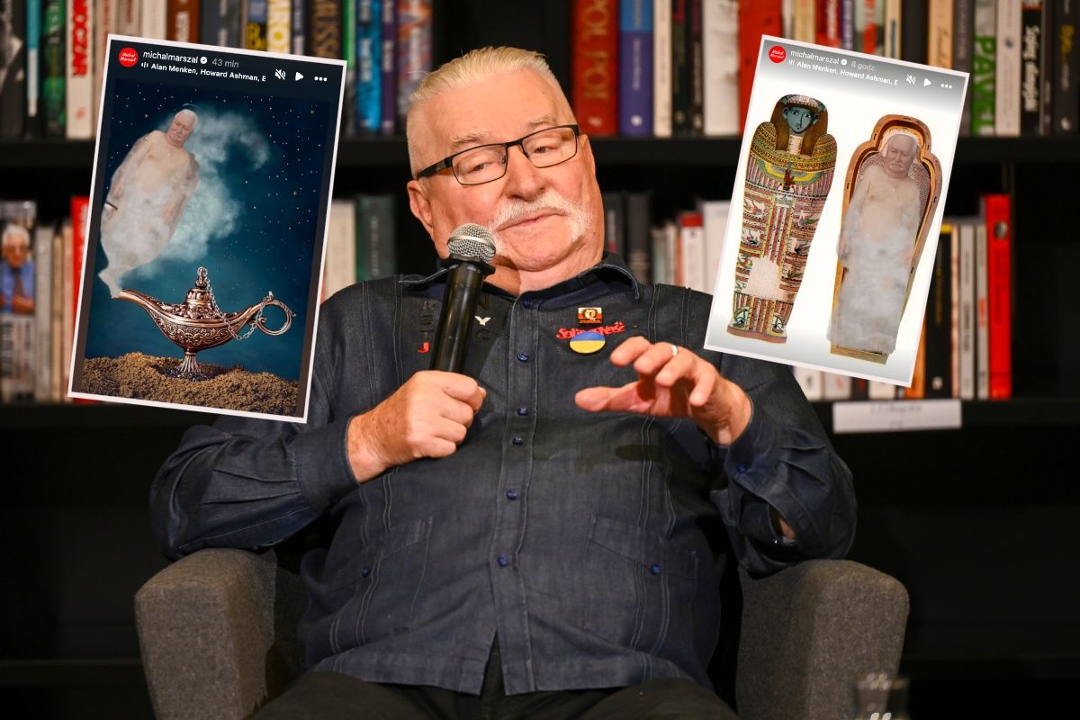 Lech Wałęsa pokazał zdjęcie z wanny. Lawina MEMÓW ruszyła