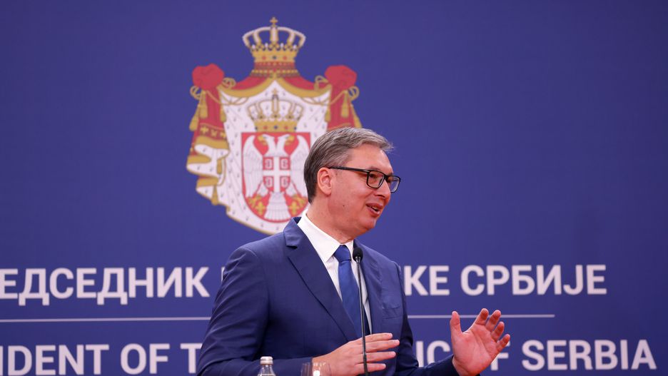 Prezydent Aleksandr Vucic deklaruje 