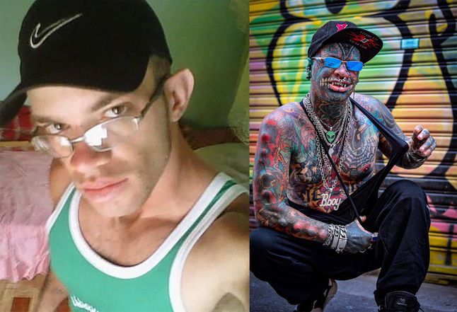 Marcelo Bboy kiedyś i dziś.