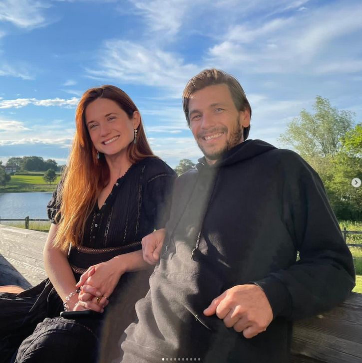 Bonnie Wright z mężem