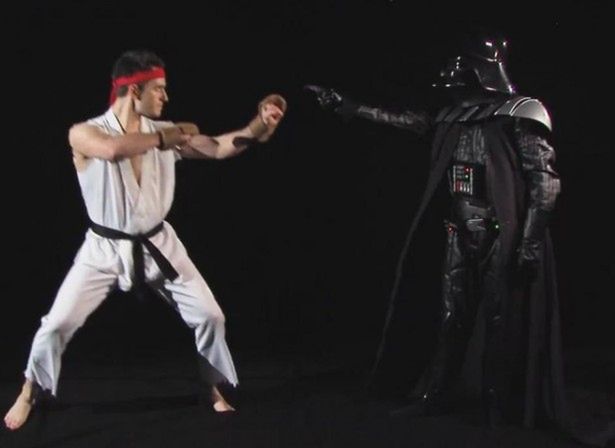 Ryu vs Darth Vader - kto lepszy?