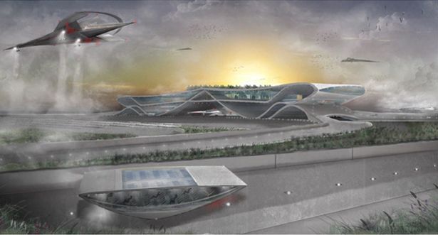 Sterowce i okrągłe pasy startowe, czyli jak będą wyglądać lotniska przyszłości