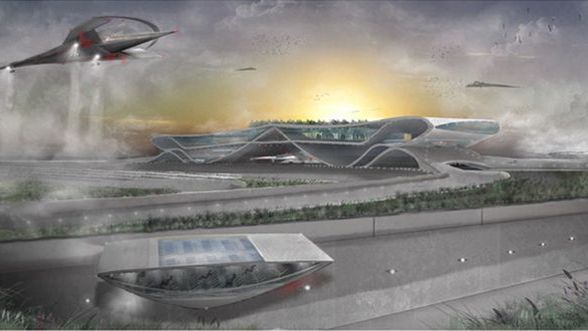 Sterowce i okrągłe pasy startowe, czyli jak będą wyglądać lotniska przyszłości 1