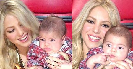 Shakira zabrała synka do telewizji!