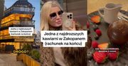 Tiktokerka pokazała KOSMICZNE CENY w kawiarni w Zakopanem. "Miejsce ociekające złotem i diamentowymi oscypkami"