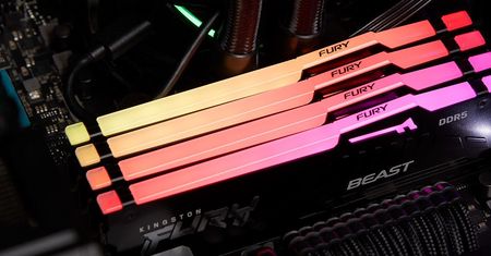 Pamięci Kingston Fury Beast DDR5 z podświetleniem RGB. Ile trzeba zapłacić?