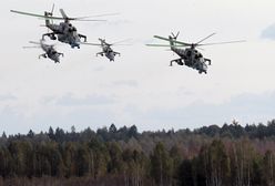 Białoruskie śmigłowce przy granicy z Polską. Wojsko zabiera głos