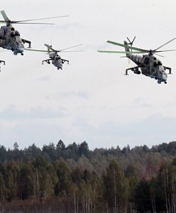 Białoruskie śmigłowce przy granicy z Polską. Wojsko zabiera głos