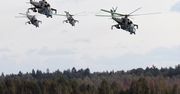 Białoruskie śmigłowce przy granicy z Polską. Wojsko zabiera głos