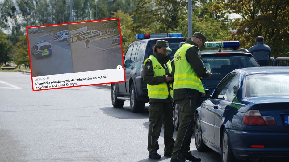 Niemcy podrzucili nam migrantów? "Sprawa jest badana"