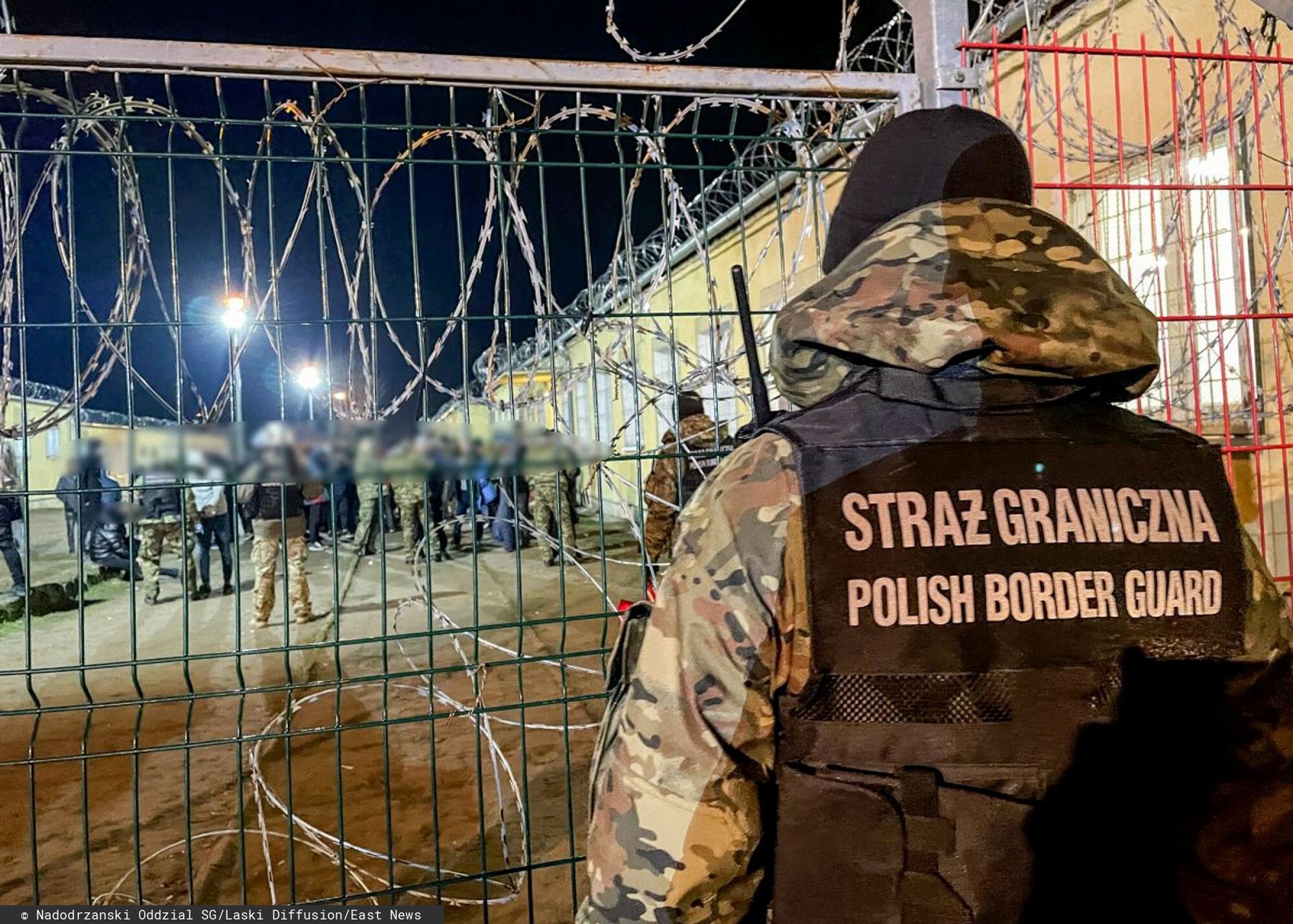Ośrodek dla cudzoziemców w Wędrzynie. Zdjęcie z listopada 2021 roku