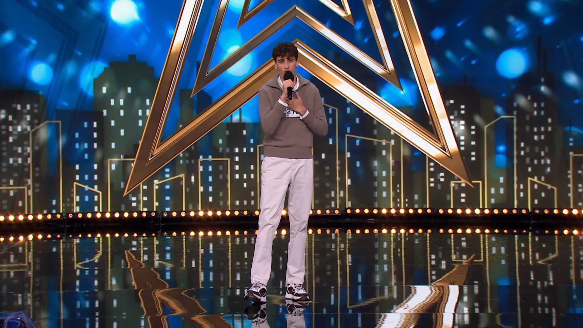 Kadr z programu "Mam talent!"